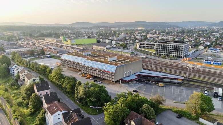 Drohnenaufnahme smARTec Logistik Center