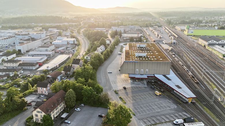 Drohnenaufnahme smARTec Logistik Center